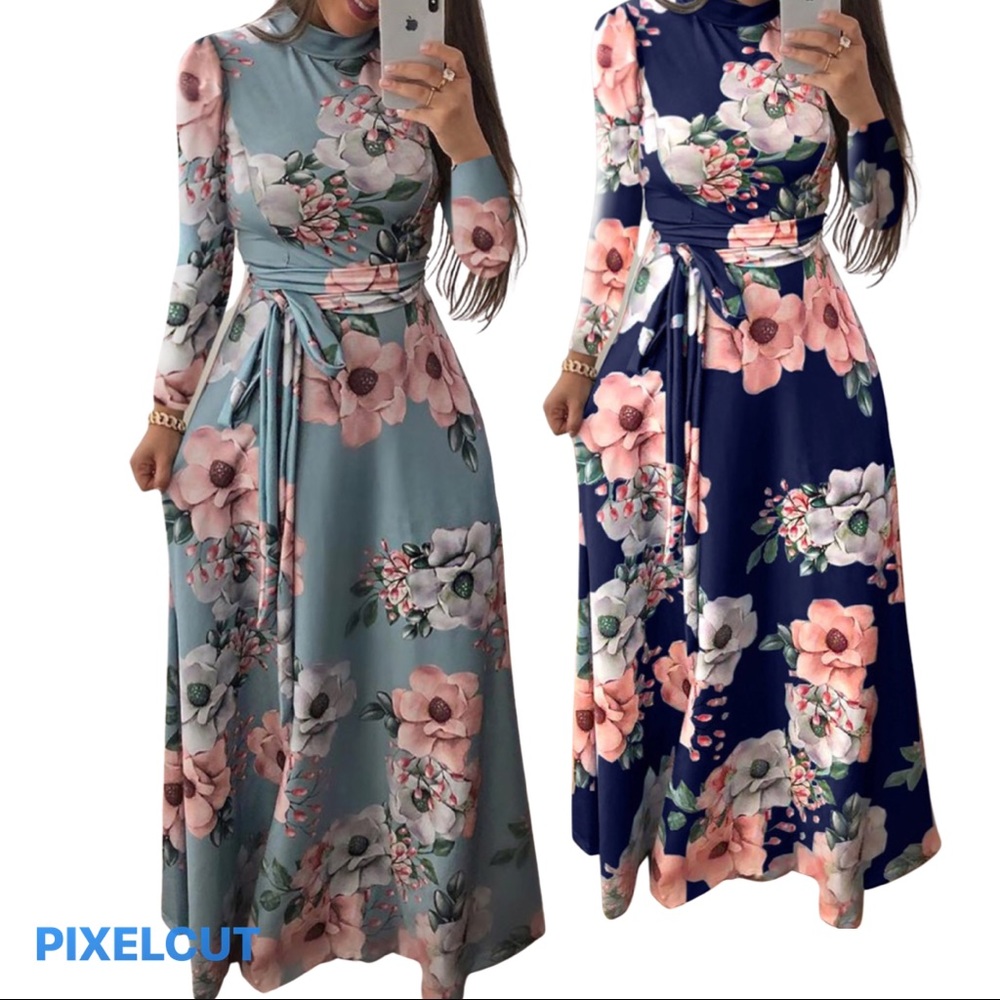 Lara Casual Waistline Natural Dress
